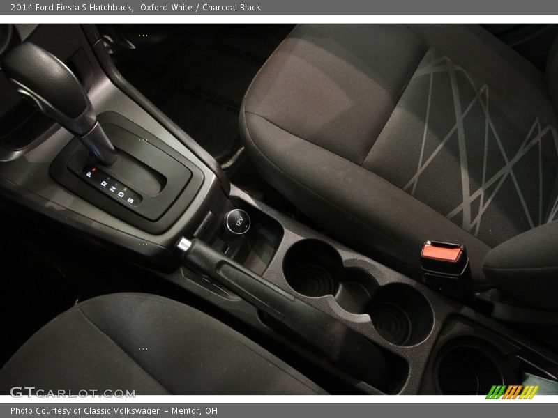 Oxford White / Charcoal Black 2014 Ford Fiesta S Hatchback