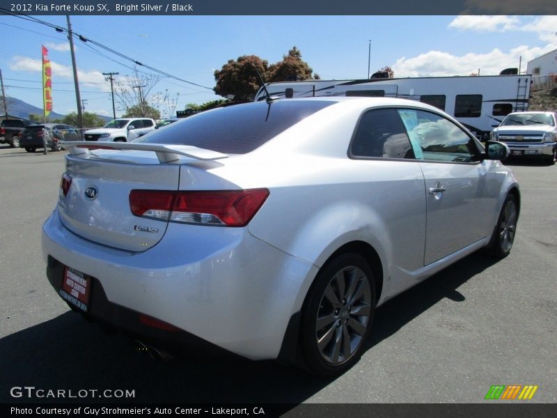Bright Silver / Black 2012 Kia Forte Koup SX