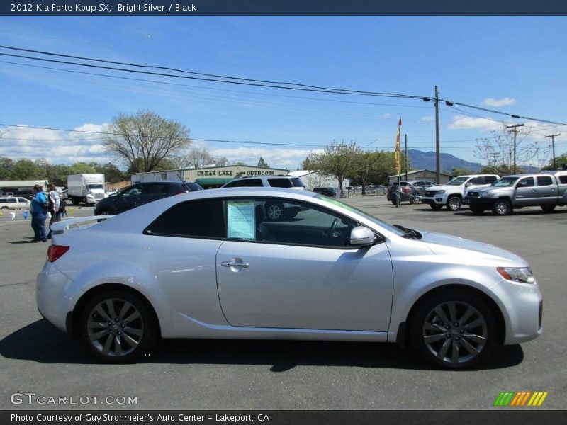 Bright Silver / Black 2012 Kia Forte Koup SX