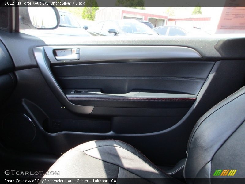 Bright Silver / Black 2012 Kia Forte Koup SX