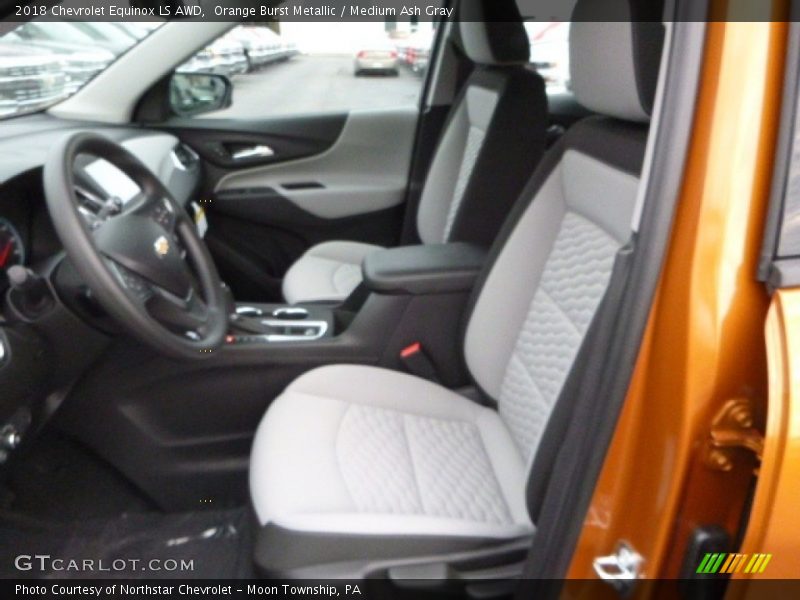 Orange Burst Metallic / Medium Ash Gray 2018 Chevrolet Equinox LS AWD