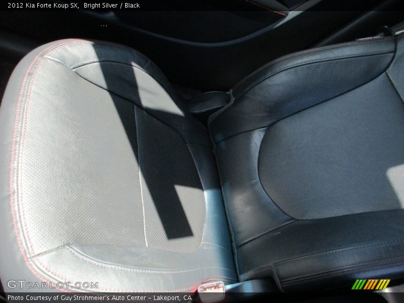 Bright Silver / Black 2012 Kia Forte Koup SX