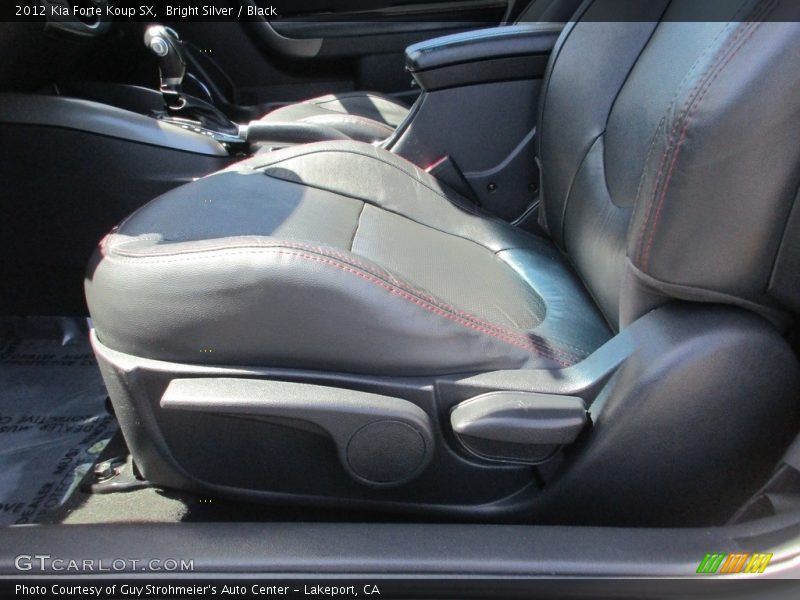 Bright Silver / Black 2012 Kia Forte Koup SX
