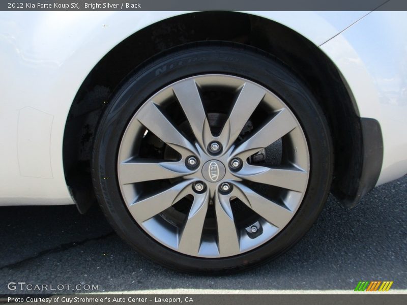 Bright Silver / Black 2012 Kia Forte Koup SX