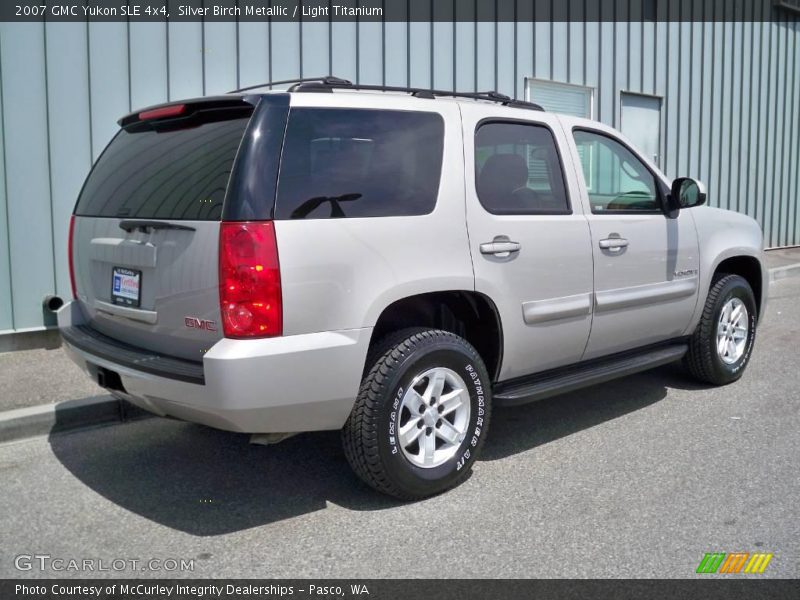 Silver Birch Metallic / Light Titanium 2007 GMC Yukon SLE 4x4