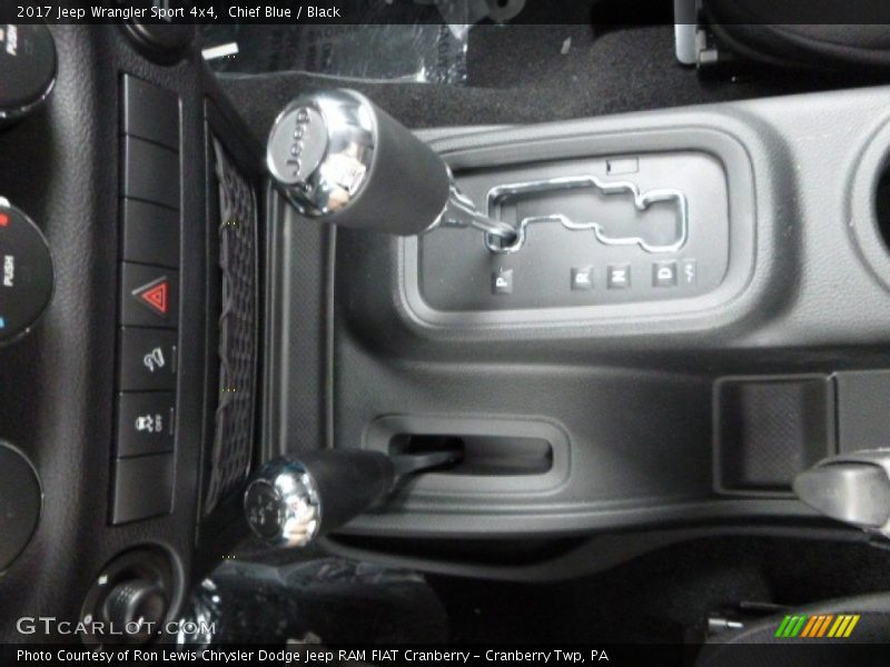 Chief Blue / Black 2017 Jeep Wrangler Sport 4x4