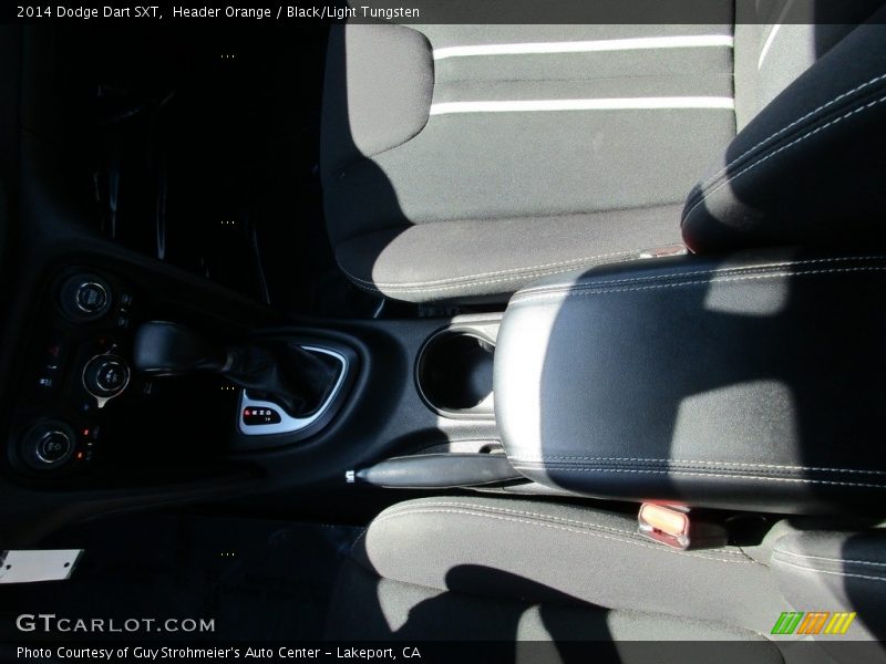 Header Orange / Black/Light Tungsten 2014 Dodge Dart SXT