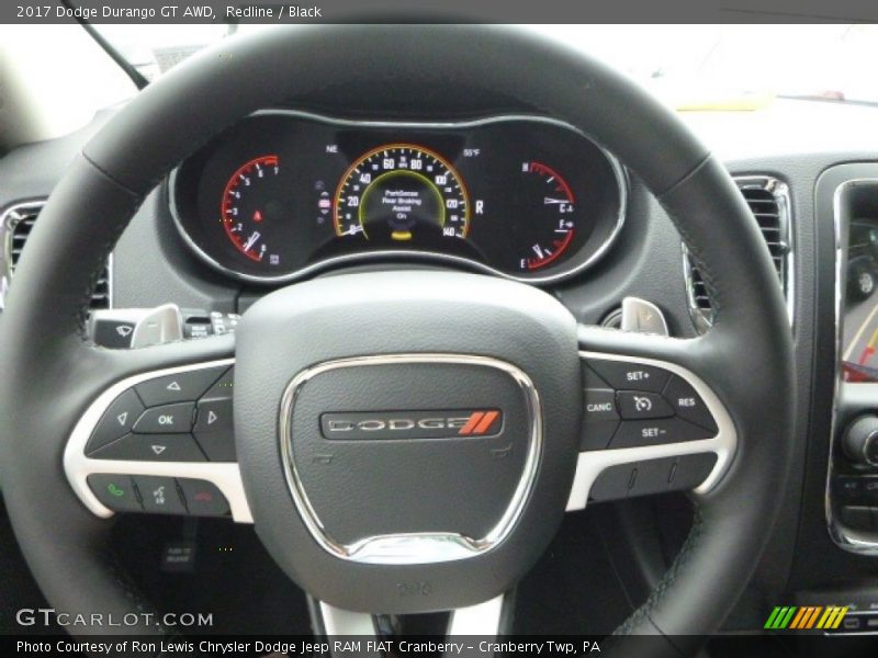 Redline / Black 2017 Dodge Durango GT AWD