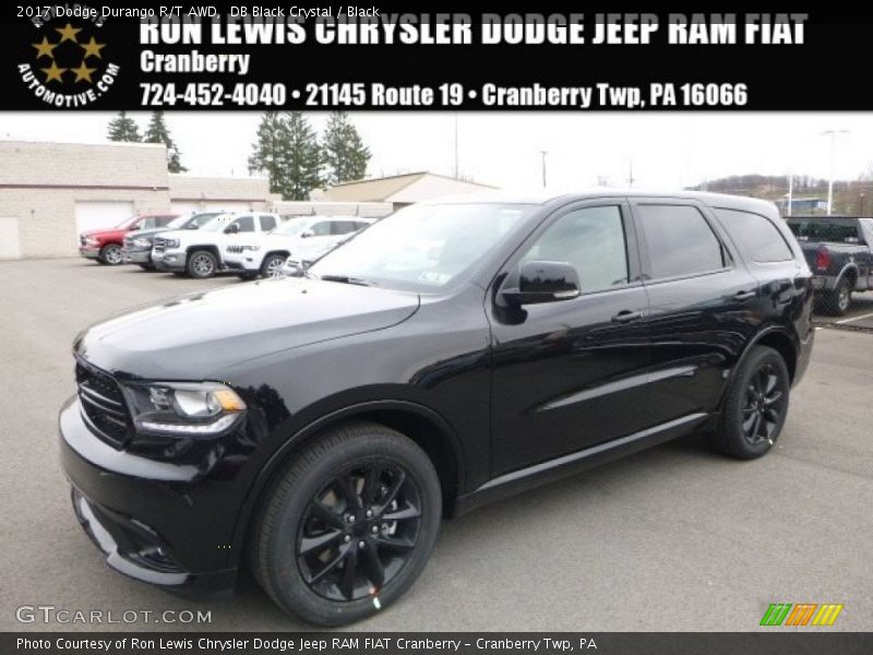 DB Black Crystal / Black 2017 Dodge Durango R/T AWD