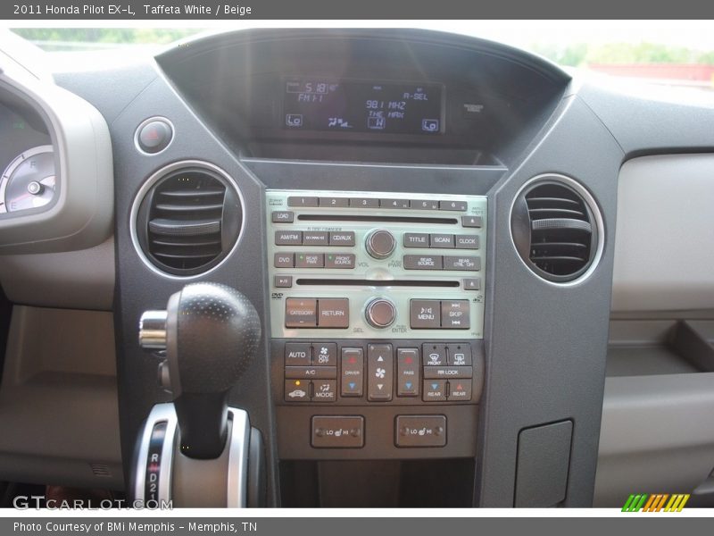 Taffeta White / Beige 2011 Honda Pilot EX-L