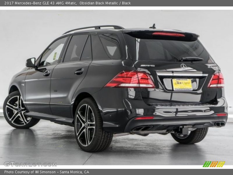 Obsidian Black Metallic / Black 2017 Mercedes-Benz GLE 43 AMG 4Matic