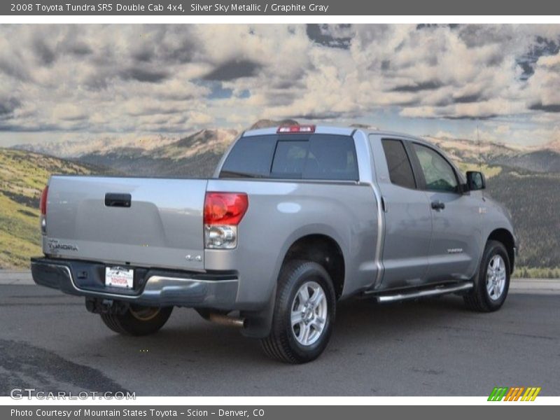 Silver Sky Metallic / Graphite Gray 2008 Toyota Tundra SR5 Double Cab 4x4