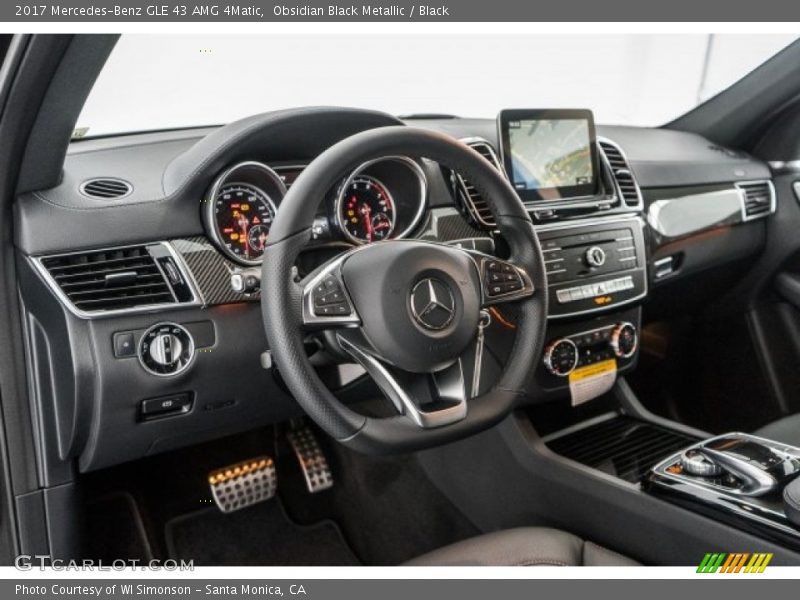 Dashboard of 2017 GLE 43 AMG 4Matic