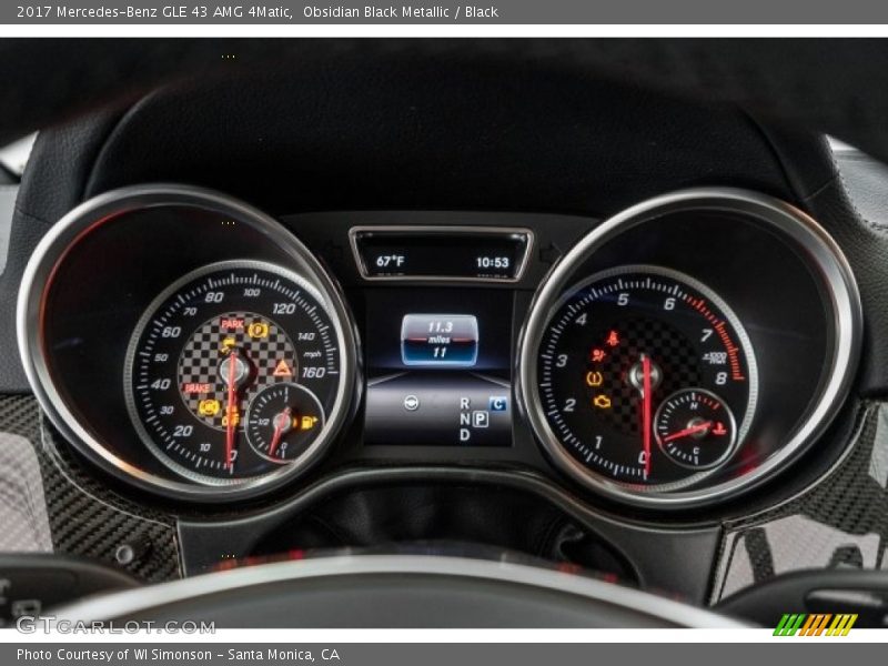  2017 GLE 43 AMG 4Matic 43 AMG 4Matic Gauges