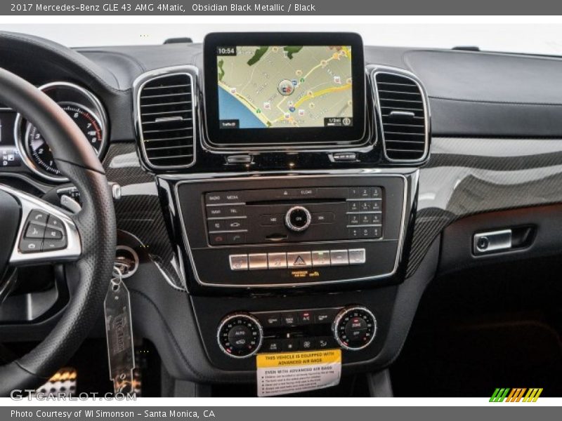 Controls of 2017 GLE 43 AMG 4Matic