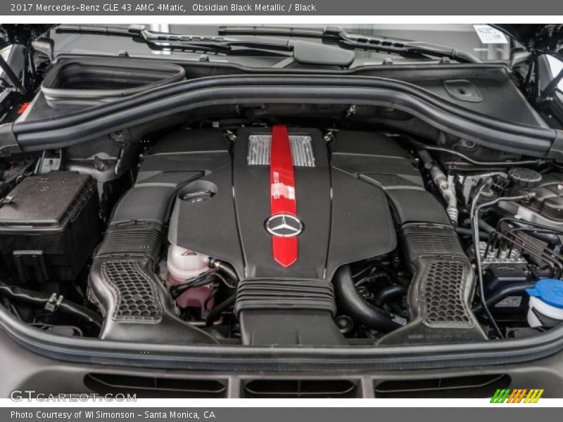  2017 GLE 43 AMG 4Matic Engine - 3.0 Liter DI biturbo DOHC 24-Valve VVT V6