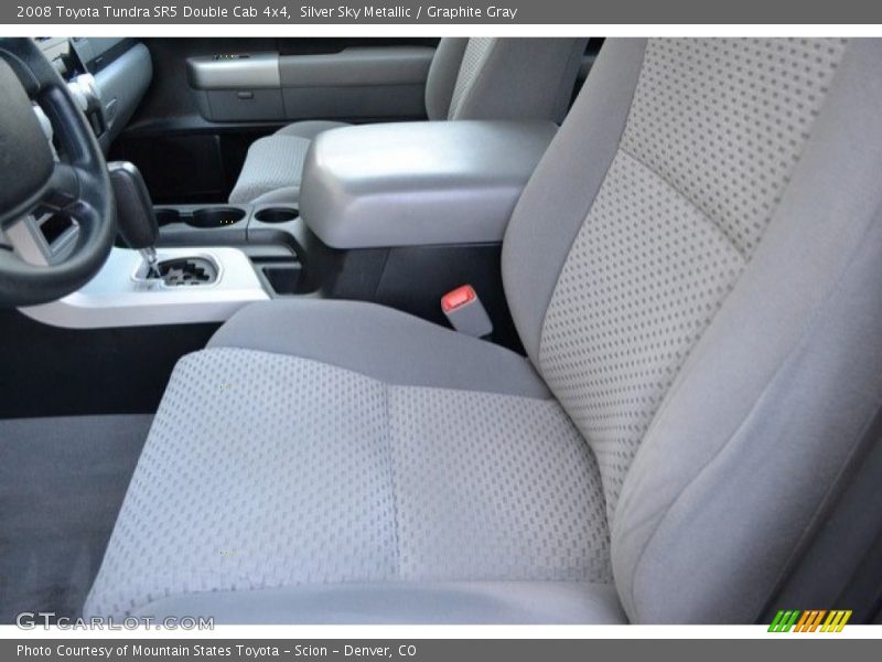 Silver Sky Metallic / Graphite Gray 2008 Toyota Tundra SR5 Double Cab 4x4