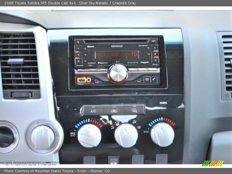 Silver Sky Metallic / Graphite Gray 2008 Toyota Tundra SR5 Double Cab 4x4