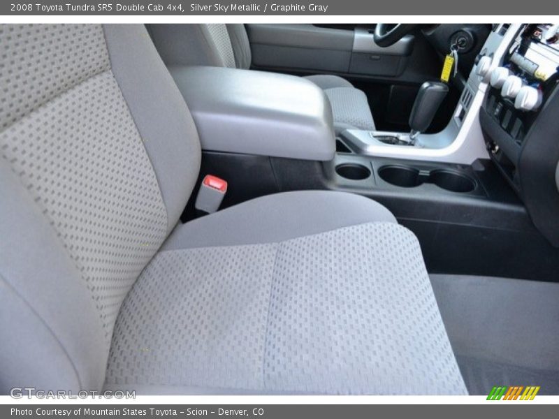 Silver Sky Metallic / Graphite Gray 2008 Toyota Tundra SR5 Double Cab 4x4