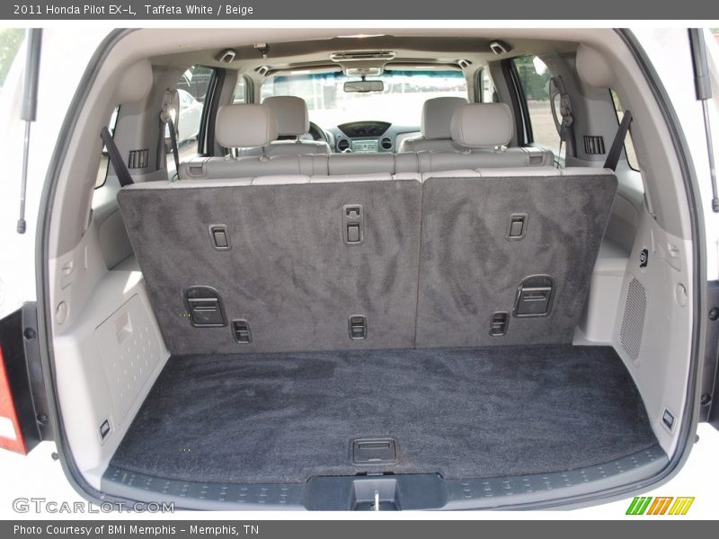 Taffeta White / Beige 2011 Honda Pilot EX-L
