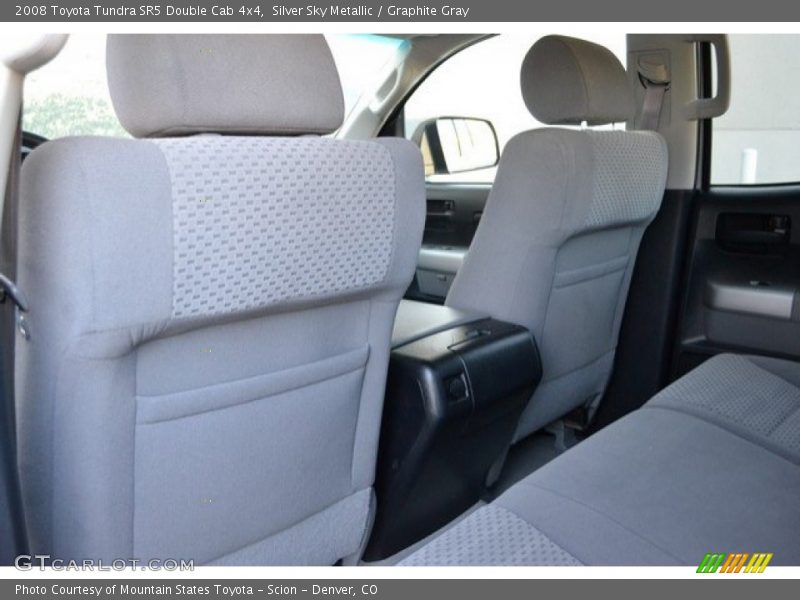 Silver Sky Metallic / Graphite Gray 2008 Toyota Tundra SR5 Double Cab 4x4