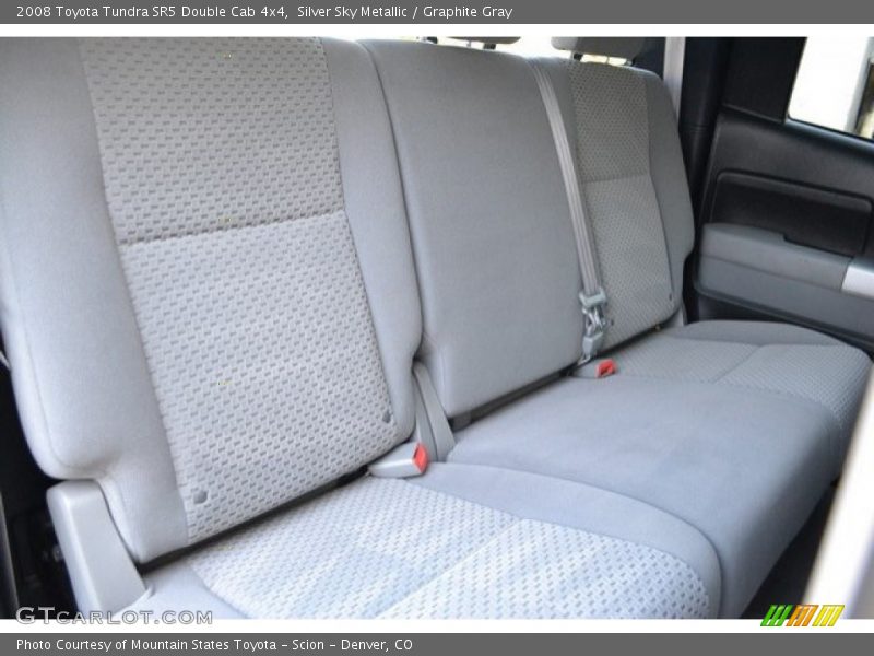 Silver Sky Metallic / Graphite Gray 2008 Toyota Tundra SR5 Double Cab 4x4