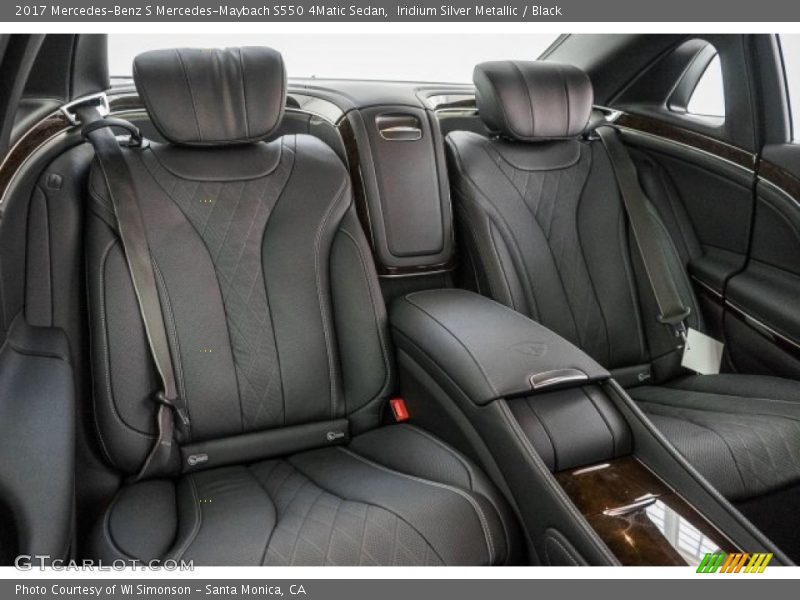 Rear Seat of 2017 S Mercedes-Maybach S550 4Matic Sedan