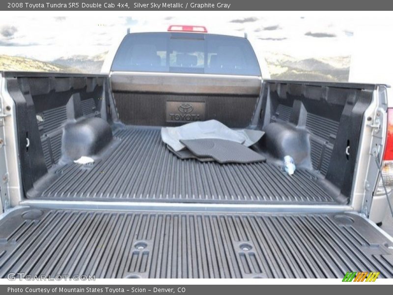 Silver Sky Metallic / Graphite Gray 2008 Toyota Tundra SR5 Double Cab 4x4