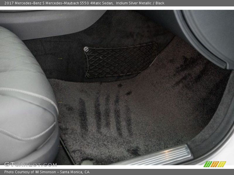Iridium Silver Metallic / Black 2017 Mercedes-Benz S Mercedes-Maybach S550 4Matic Sedan