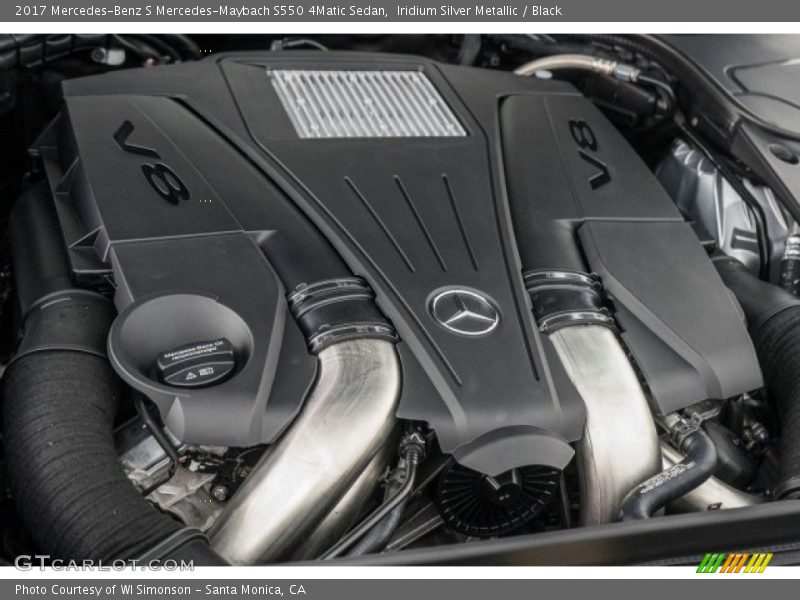  2017 S Mercedes-Maybach S550 4Matic Sedan Engine - 4.7 Liter DI biturbo DOHC 32-Valve VVT V8