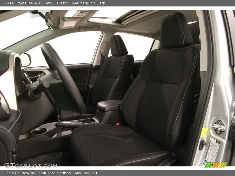 Classic Silver Metallic / Black 2014 Toyota RAV4 XLE AWD