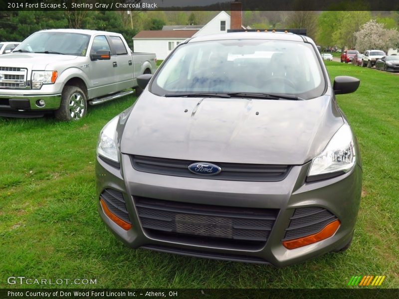 Sterling Gray / Charcoal Black 2014 Ford Escape S