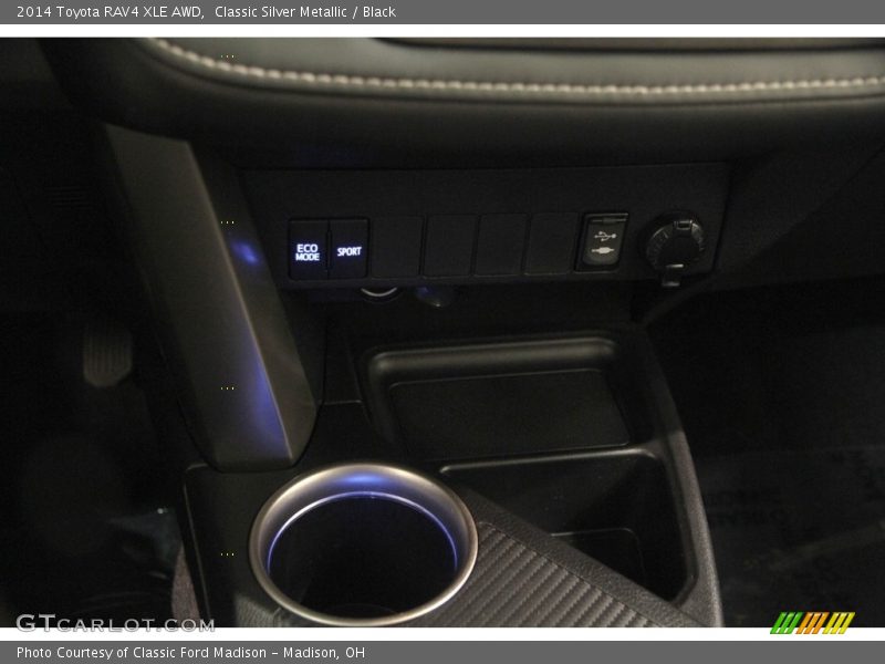 Classic Silver Metallic / Black 2014 Toyota RAV4 XLE AWD