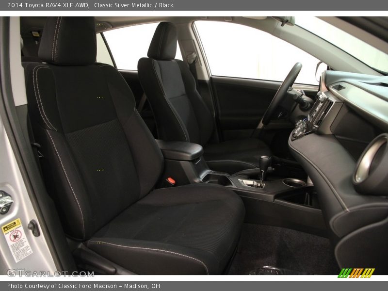 Classic Silver Metallic / Black 2014 Toyota RAV4 XLE AWD