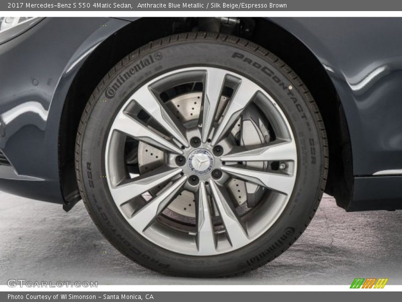  2017 S 550 4Matic Sedan Wheel