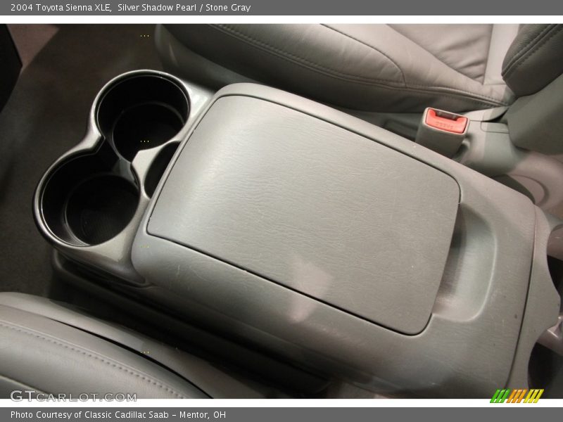 Silver Shadow Pearl / Stone Gray 2004 Toyota Sienna XLE