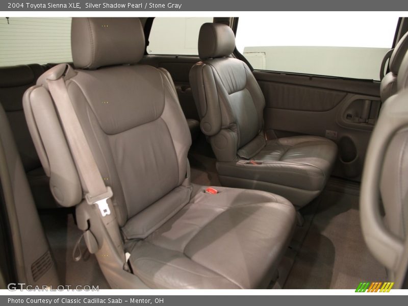 Silver Shadow Pearl / Stone Gray 2004 Toyota Sienna XLE