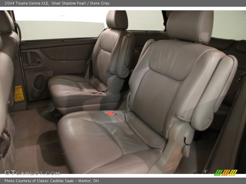 Silver Shadow Pearl / Stone Gray 2004 Toyota Sienna XLE