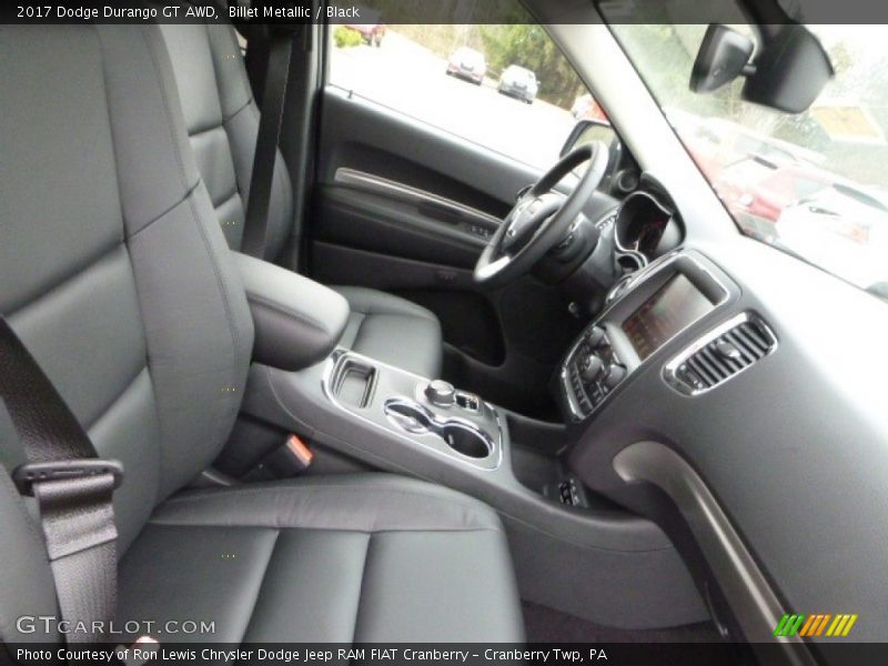 Billet Metallic / Black 2017 Dodge Durango GT AWD