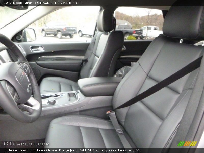 Billet Metallic / Black 2017 Dodge Durango GT AWD