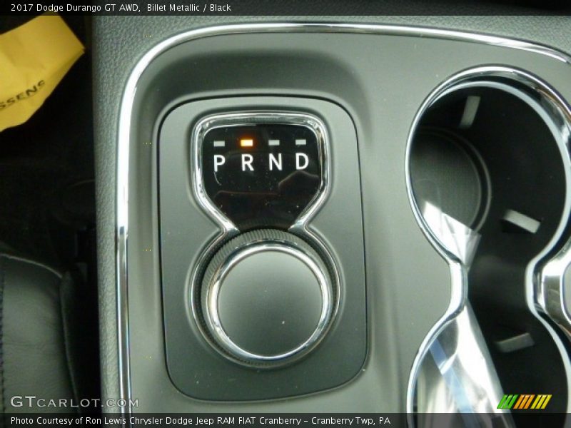 Billet Metallic / Black 2017 Dodge Durango GT AWD