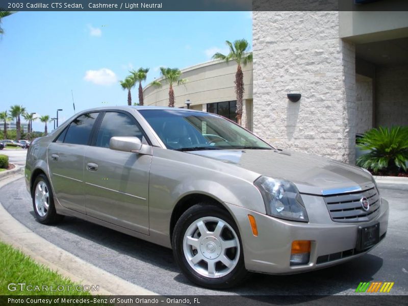 Cashmere / Light Neutral 2003 Cadillac CTS Sedan