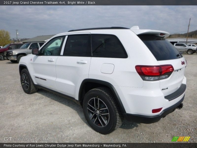 Bright White / Black 2017 Jeep Grand Cherokee Trailhawk 4x4