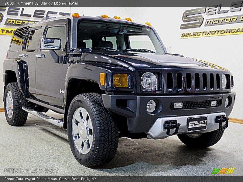 Black / Ebony/Pewter 2009 Hummer H3