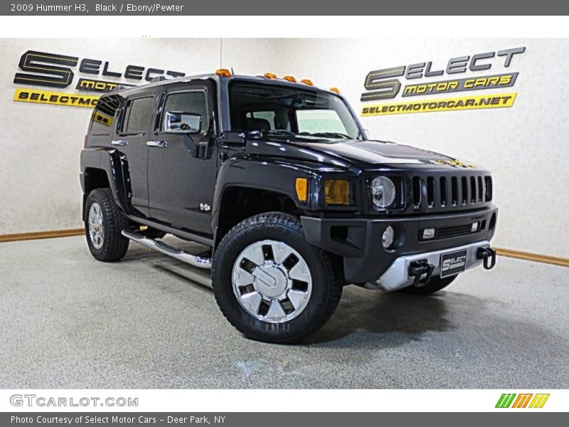 Black / Ebony/Pewter 2009 Hummer H3