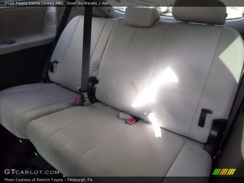 Silver Sky Metallic / Ash 2015 Toyota Sienna Limited AWD