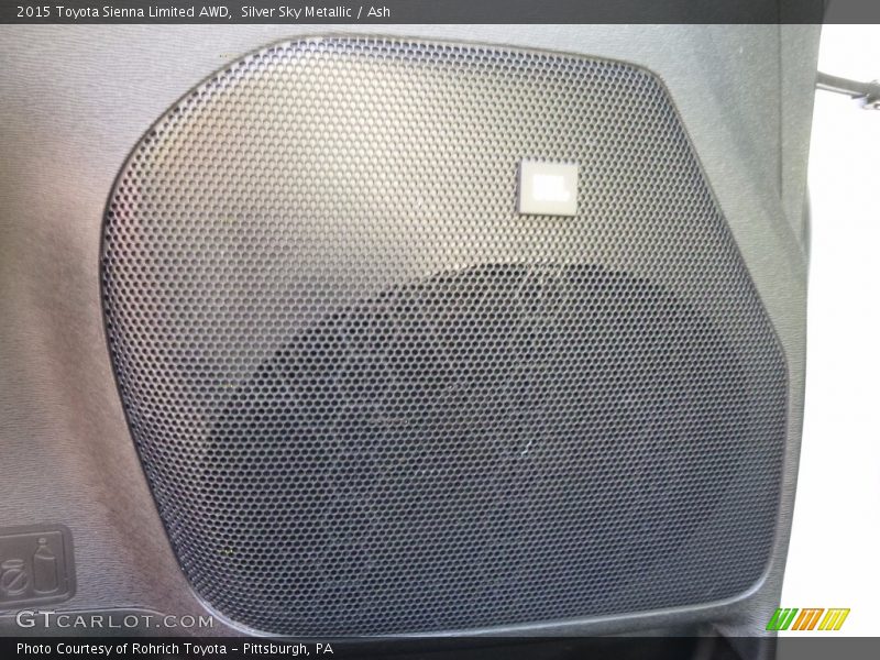 Silver Sky Metallic / Ash 2015 Toyota Sienna Limited AWD