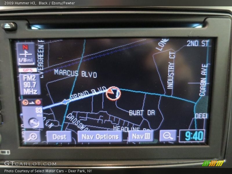 Black / Ebony/Pewter 2009 Hummer H3
