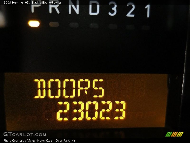 Black / Ebony/Pewter 2009 Hummer H3