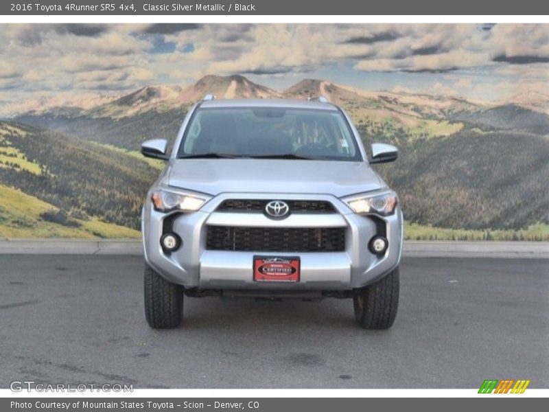 Classic Silver Metallic / Black 2016 Toyota 4Runner SR5 4x4